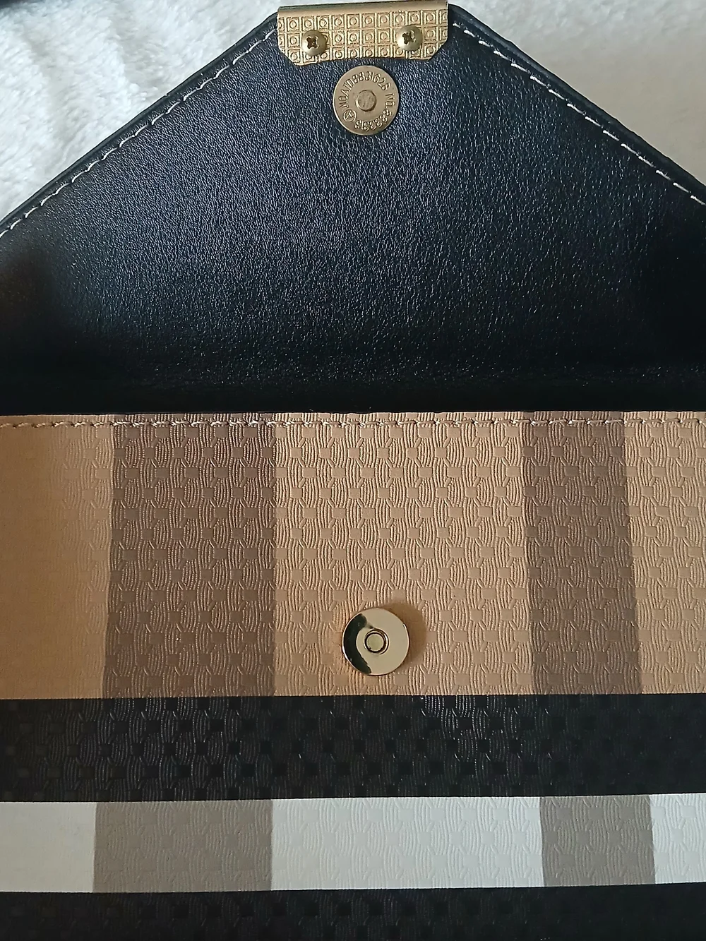 Designer Inspired Plaid Striped Women’s Envelope Wristlet Bag - 2 OPTIONS! NWOT